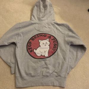 ripndip stop being a pussy hoodie